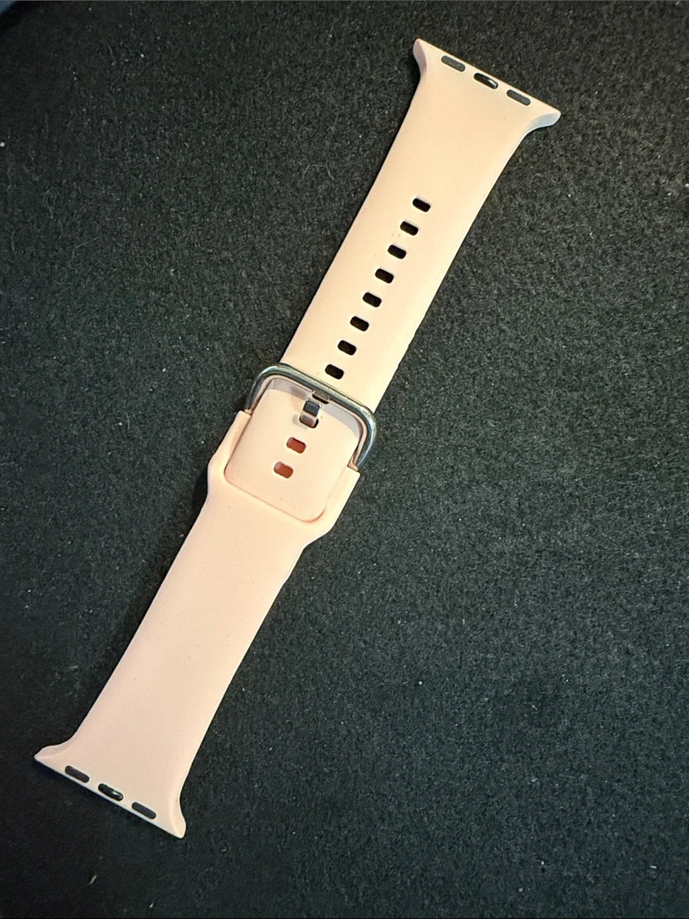 Apple Watch Silicone Replacement Watch Band - Light Pink